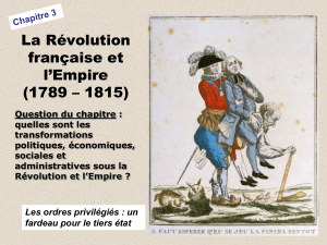 la révolution et l empire