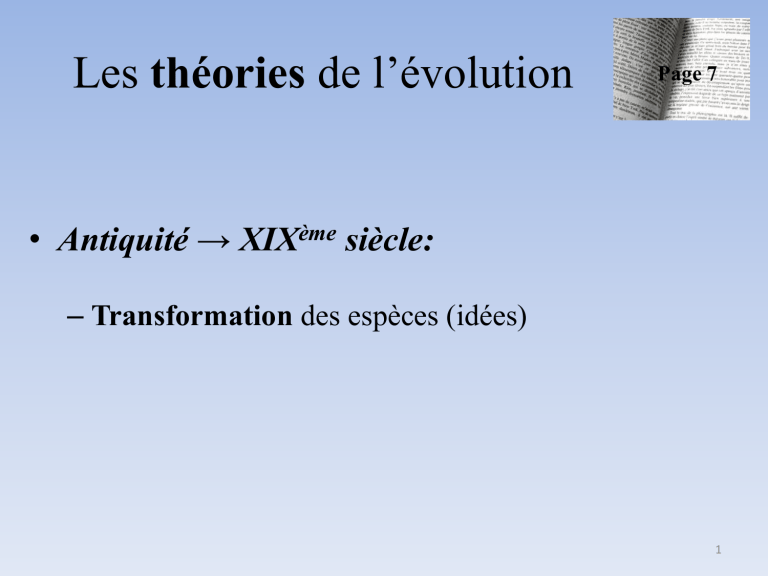 Cours 2 Les Théories De Lévolution 6303