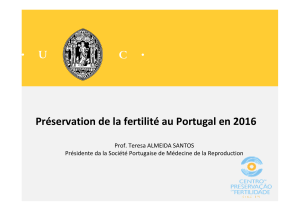 Préservation de la fertilité au Portugal en 2016