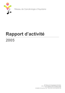 Rapport d’activité 2005