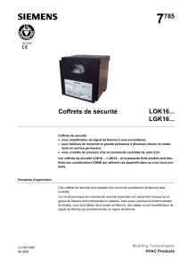 7 785 LOK16... Coffrets de sécurité