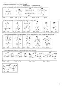 Exercices cours N Walchshofer UE1 PACES– chimie organique