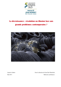 La décroissance : révolution ou illusion face aux