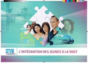 L’INTÉGRATION DES JEUNES À LA SNCF