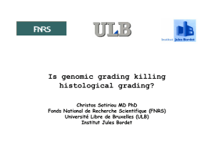 Is genomic grading killing histological grading?
