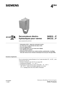 4 564 Servomoteurs électro- SKB32…/F