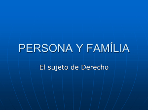 Sujeto de Derecho y La Familia.ppt