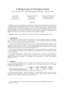 L’Afrique face à l’énergie propre Alain JABEA Christophe S. PAULO