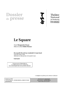 Dossier presse  Le Square