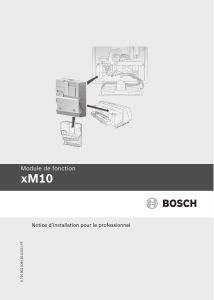 xM10 Module de fonction Notice d’installation pour le professionnel FR