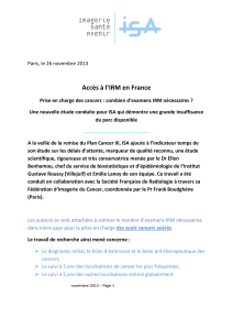 Accès à l’IRM en France