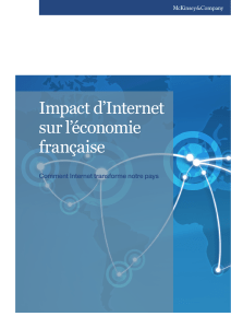 Impact d’Internet sur l’économie française