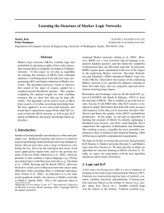 http://www.machinelearning.org/proceedings/icml2005/papers/056_MarkovLogic_KokDomingos.pdf