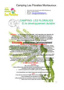 Camping Les Floralies Montauroux