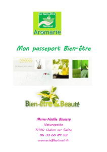 Mon passeport Bien-être  Marie-Noëlle Bouissy Naturopathe