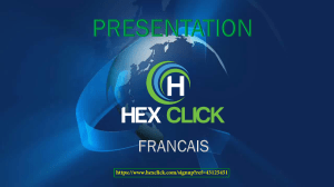 hexclick presentation francais