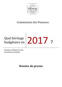 Quel héritage budgétaire en 2017 ?