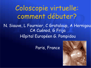 Coloscopie virtuelle: comment débuter?