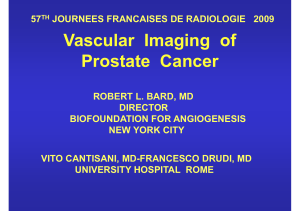 Vascular  Imaging  of Prostate  Cancer