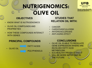 STUDIES THAT OBJECTIVES RELATION OIL WITH: