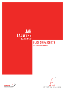 JAN LAUWERS PLACE DU MARCHÉ 76 NEEDCOMPANY