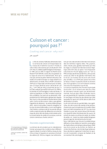 L : Cuisson et cancer ?