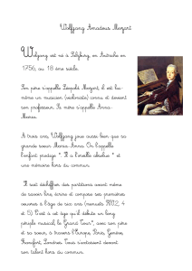 W Wolfgang Amadeus Mozart