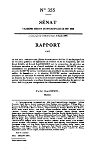 N 355 SÉNAT RAPPORT