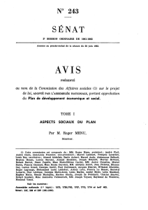 SÉNAT AVIS N 243