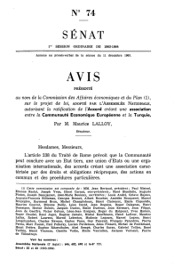 AVIS SENAT N°74