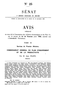 AVIS SENAT N 25