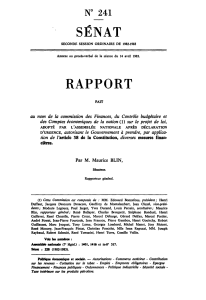 SÉNAT RAPPORT N 241