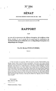 SÉNAT N 294 RAPPORT