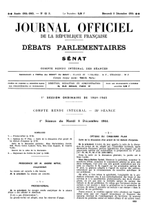 JOUWN AL OFFICIEL DÉBATS PARLEMENTAIRES SÉNAT DE LA RÉPUBLIQUE FRANÇAISE