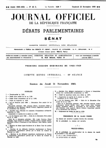 JOURNAL  OFFICIEL DÉBATS PARLEMENTAIRES SÉNAT DE LA  RÉPUBLIQUE