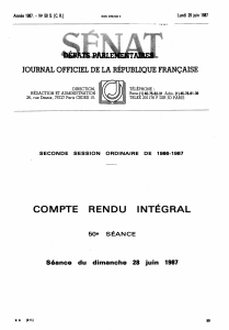 JOURNAL OFFICIEL DE LA RÉPUBLIQUE FRANÇAISE 6 JUIL 1987