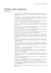 Index des auteurs 27) (2008 : Vol. Rev. sci. tech. Off. int. Epiz.