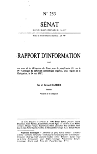 SÉNAT RAPPORT D'INFORMATION N&#34; 253