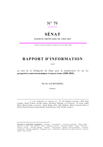N° 79 S É N A T SESSION ORDINAIRE DE 2000-2001