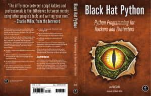 Black Hat python