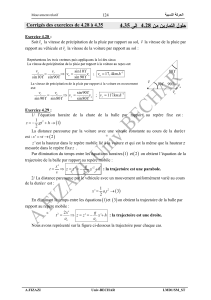 4.28 4.35  Corrigés des exercices de 4.28 à 4.35