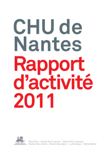 CHU de Nantes Rapport