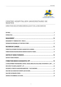 CENTRE HOSPITALIER UNIVERSITAIRE DE NANTES