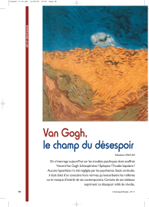 Van Gogh, le champ du désespoir