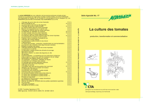 La marché sur la pratique de l’agriculture durable à petite échelle.... sont disponibles en anglais (A), en français (F), en portugais... série AGRODOK