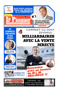 MILLIARDAIRES AVEC LA VENTE DIRECTE Rencontre