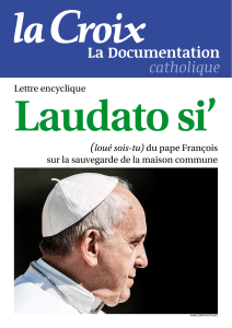 pape francois et ecologie