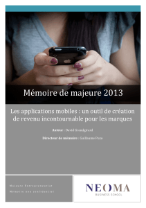 david grandgirard les applications mobiles