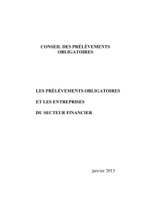 Télécharger Les prélèvements obligatoires et les entreprises du secteur financier au format PDF, poids 2.05 Mo