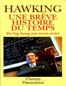 stephen w hawking une breve histoire du temps